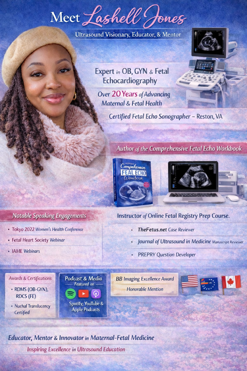 Meet Lashell Jones — Ultrasound Visionary, Educator & Mentor